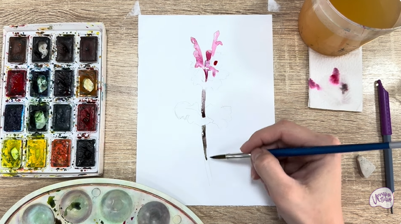 Рисуем Яснотка