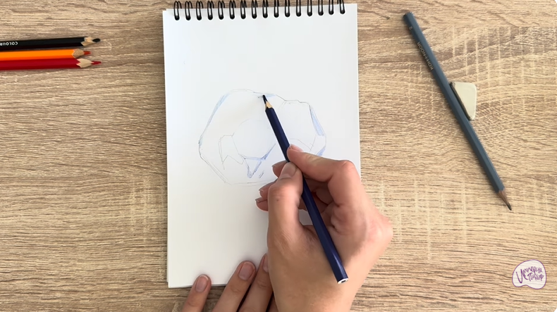 Рисуем Альмандин