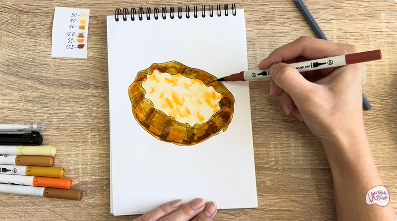 Рисуем Карельская калитка