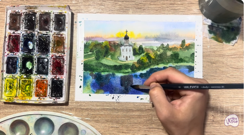 Рисуем Владимир