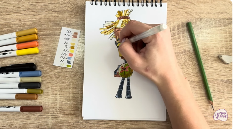 Рисуем Баквит из "Герои Энвелла"