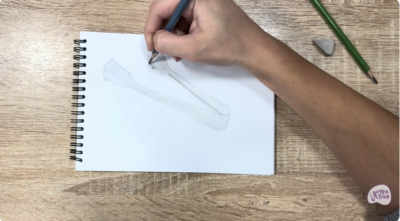 Рисуем Щипцы для льда