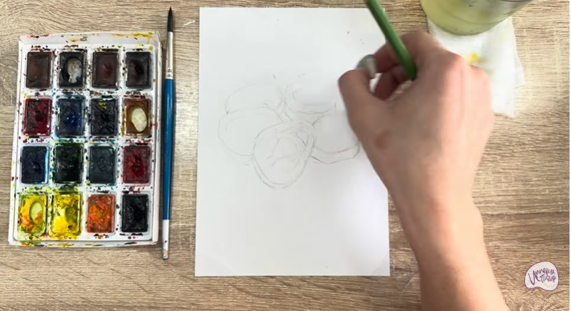 Рисуем Маринованные халапеньо