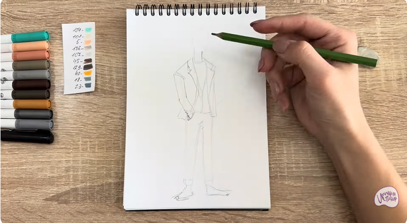 Рисуем Тадаши Хамада из «Города героев»