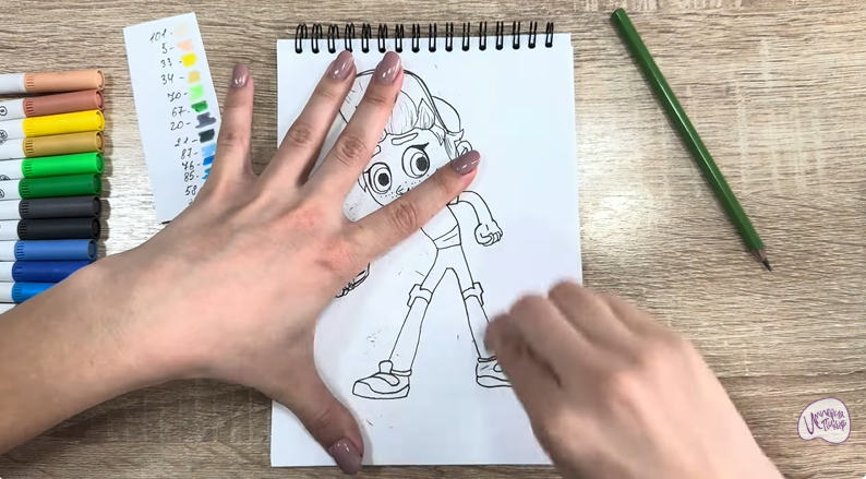 Рисуем Тимми из "Живой гараж"