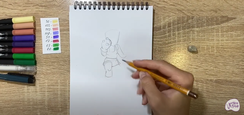 Рисуем Роза
