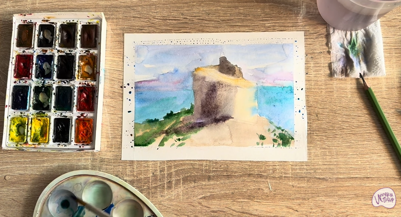 Рисуем Чобан-Кале