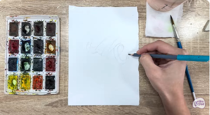 Рисуем Цедра лимона