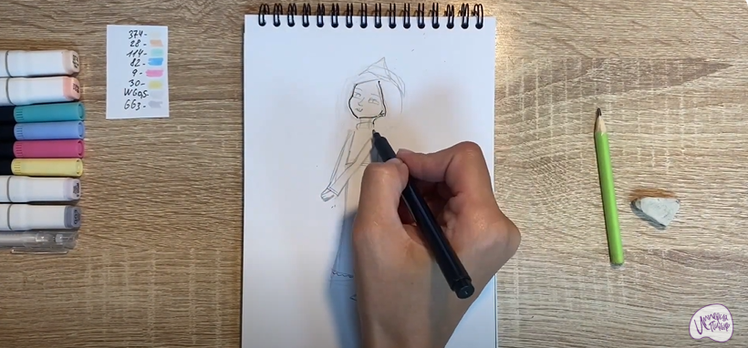 Рисуем Алёнка из "Царевны"