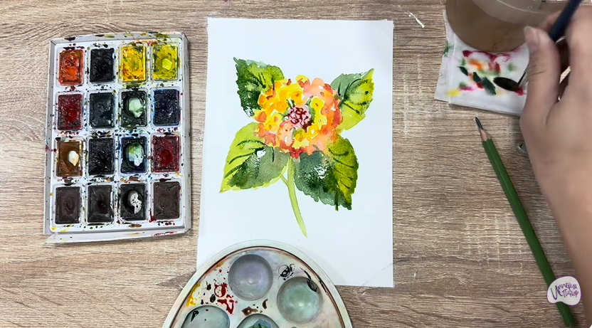 Рисуем Лантана