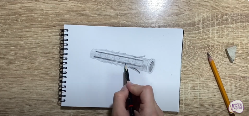 Рисуем Дюбель