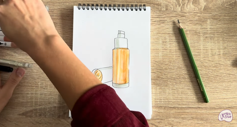 Рисуем Тональный крем