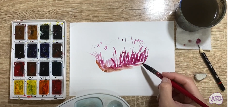 Рисуем Микрозелень