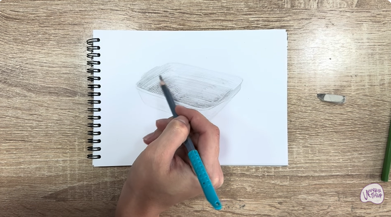 Рисуем Форма для запекания