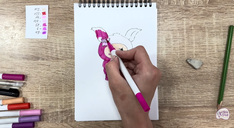 Рисуем Йокими