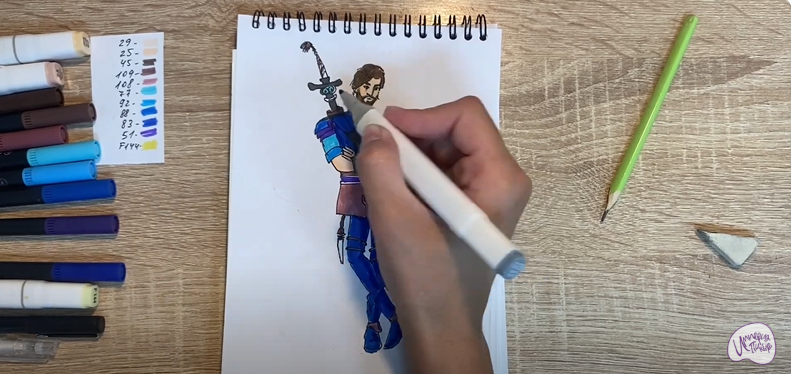 Рисуем Кощей из "Кощей. Начало"