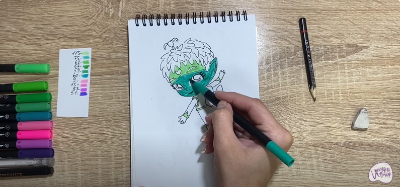 Рисуем Фортуна из "Команда Флоры"