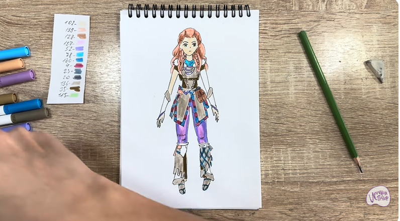 Рисуем Элой