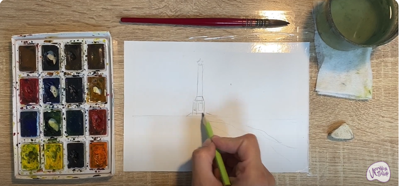 Рисуем Великие Луки