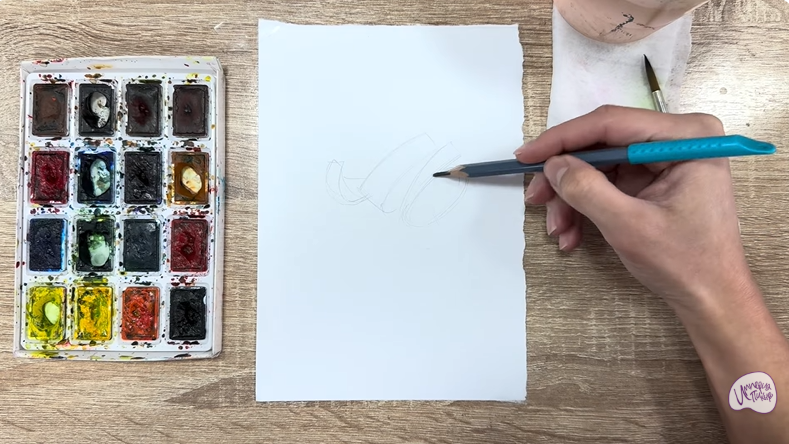 Рисуем Цедра лимона