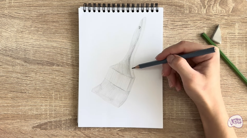 Рисуем Кисть малярная