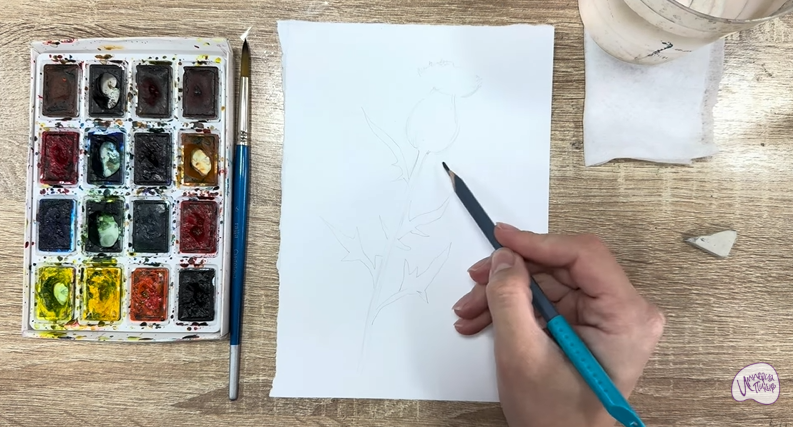 Рисуем Бодяк