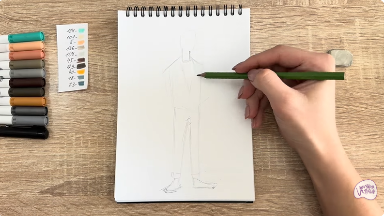 Рисуем Тадаши Хамада из «Города героев»