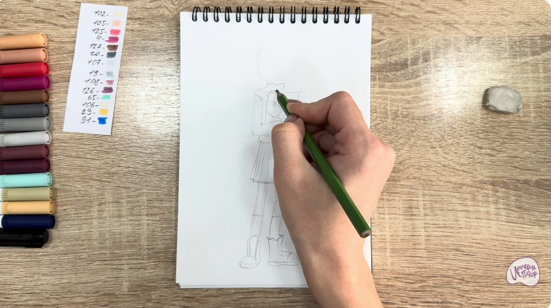 Рисуем Рина Винилион из" Доктор Динозавров"