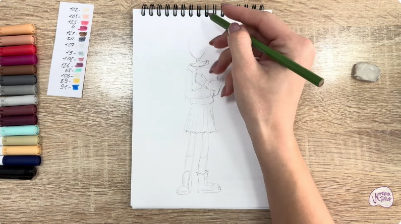 Рисуем Рина Винилион из" Доктор Динозавров"