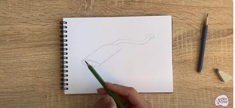 Рисуем Глушитель