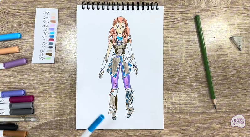 Рисуем Элой