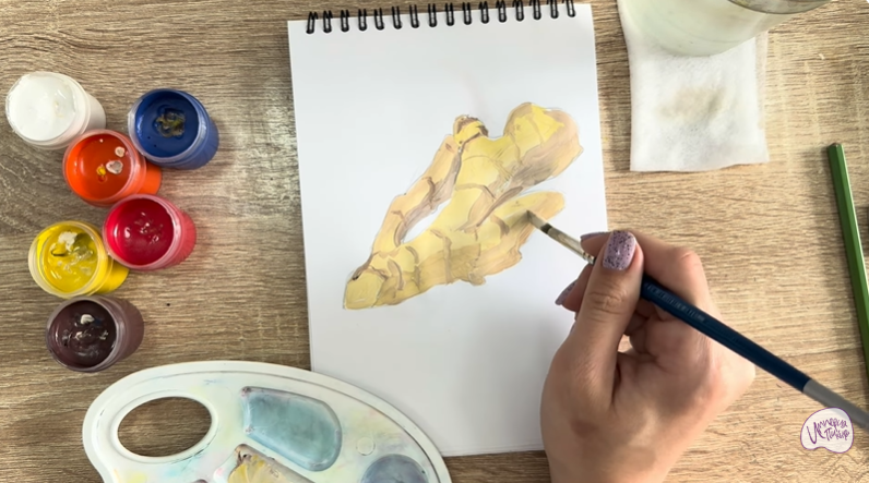 Рисуем Имбирь