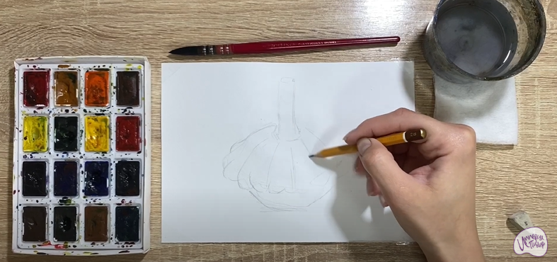 Рисуем Патиссон