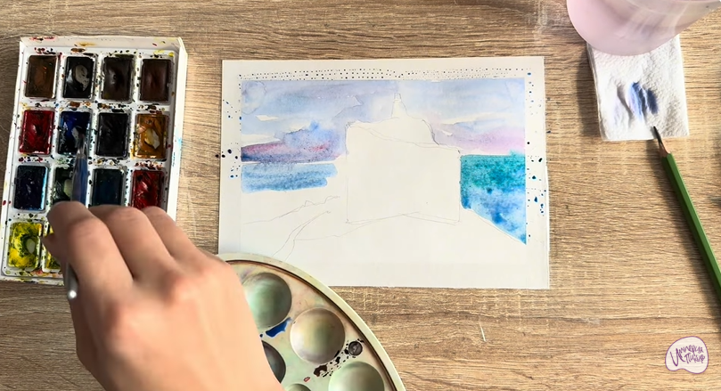 Рисуем Чобан-Кале