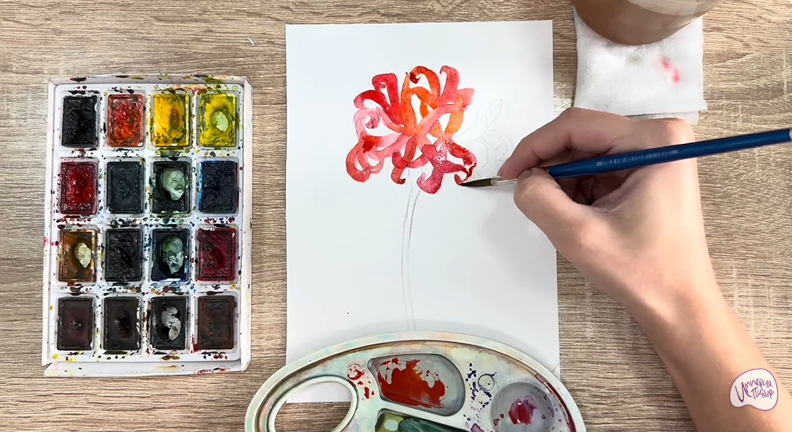 Рисуем Ликорис