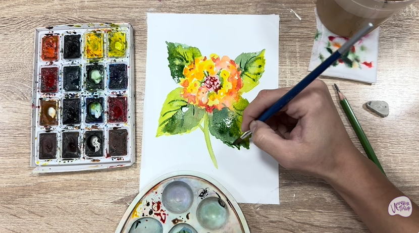 Рисуем Лантана