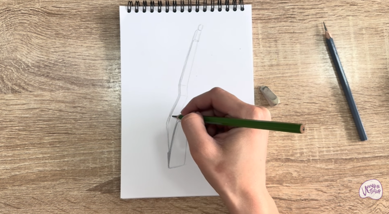 Рисуем Педаль газа