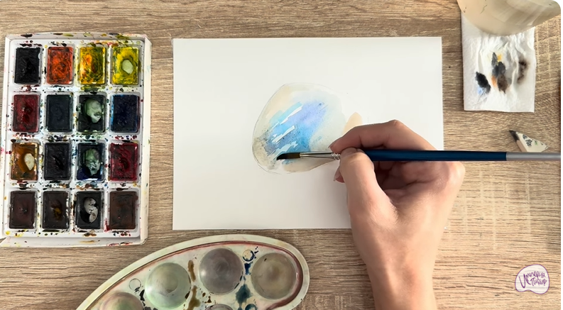 Рисуем Лунный камень