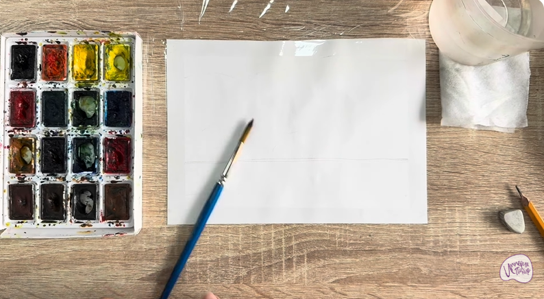 Рисуем Песчаная буря