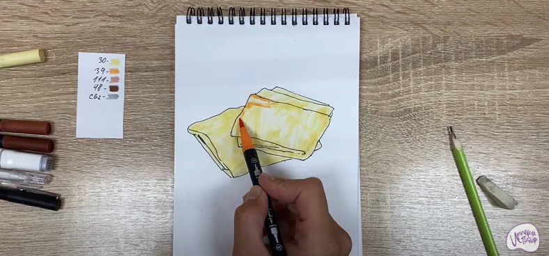 Рисуем Лаваш
