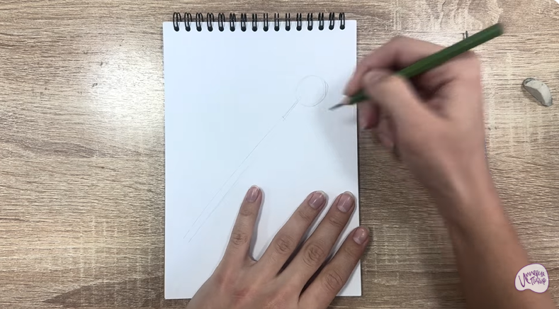 Рисуем Стоматологическое зеркало