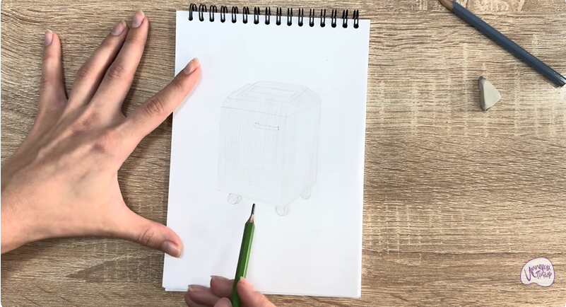 Рисуем Уничтожитель бумаги