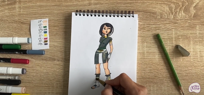 Рисуем Каяра