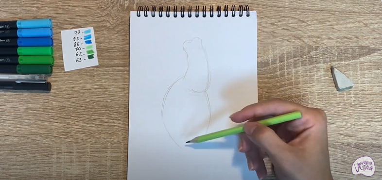 Рисуем Маффин из "Финник"
