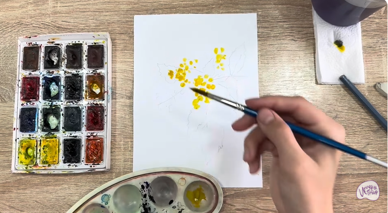 Рисуем Магония