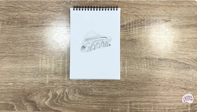 Рисуем Заколка-краб