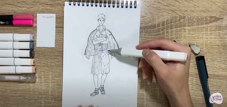Рисуем Сейджуро Акаши
