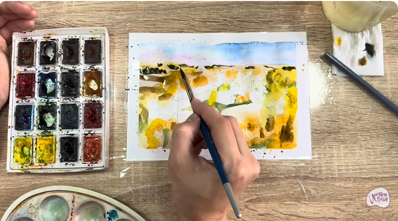 Рисуем Звенигород