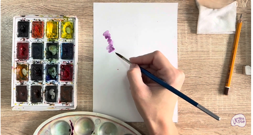 Рисуем Вереск