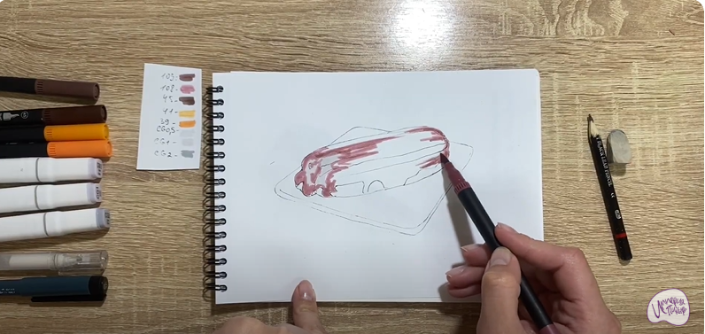 Рисуем Эклер